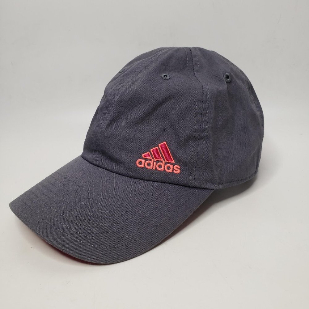 Adidas Grey and Orange Running Cap OS